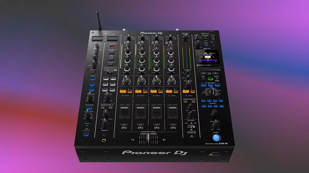 Pioneer DJ anuncia novo mixer de 4 canais o DJM-A9