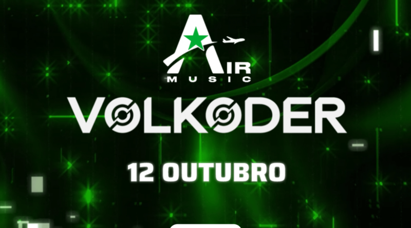 Volkoder é a atração principal da próxima Air Music, que acontece dia 12 de outubro no Aeroporto de Brasília.